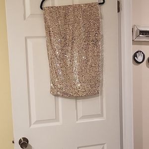 Ann taylor glittery holiday skirt
